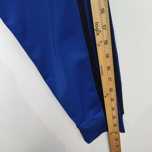 Adidas Full-Zip Sweatshirt Men's Size 2XL Cobalt Glue Long Sleeves Logo - Picture 8 of 12